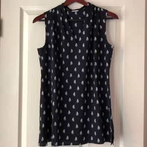 Cabi Navy Medallion Tank